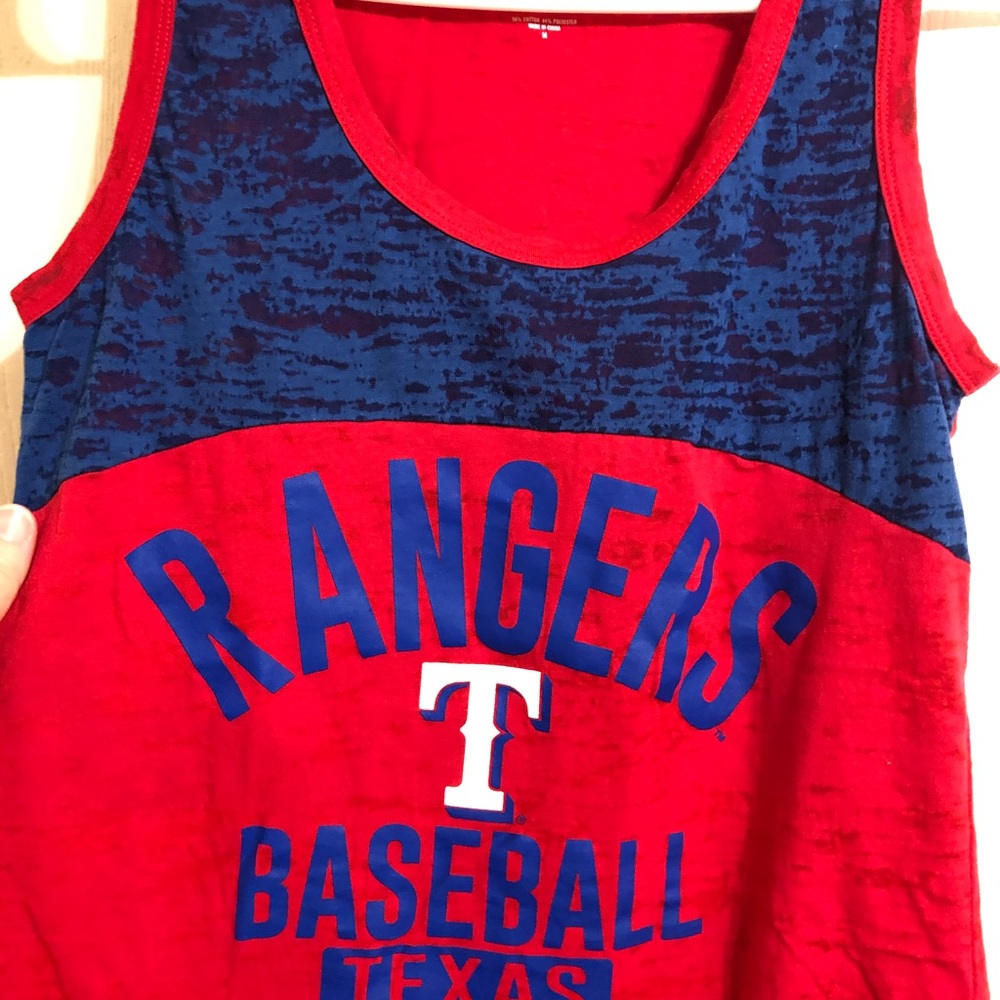 Texas rangers tank top, M